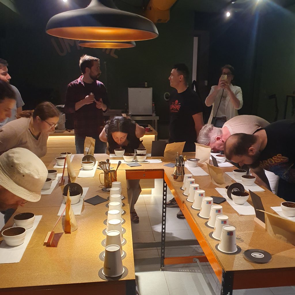 cata de café en Bilbao